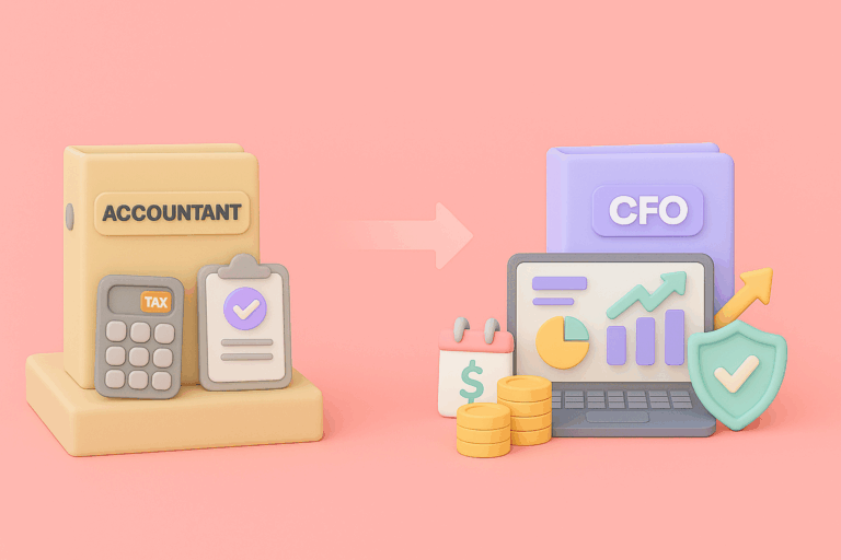 CFO vs Accountant ecommerce